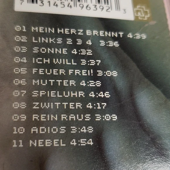 Rammstein Mutter CD - Picture 4 of 6